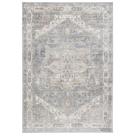 Safavieh 9 x 12 ft. Brentwood Transitional Power Loomed Rectangle Rug Grey & Beige BNT852F-9